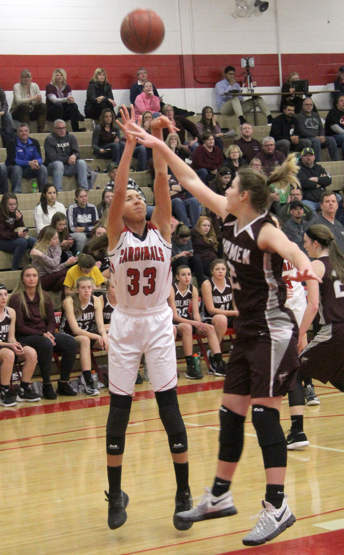 Holmen at Chi-Hi girls basketball 1-2-18
